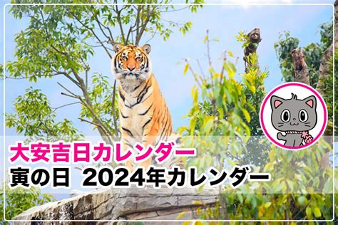 寅日|【2024年カレンダー】寅の日とは？やるといいこと・やっては。